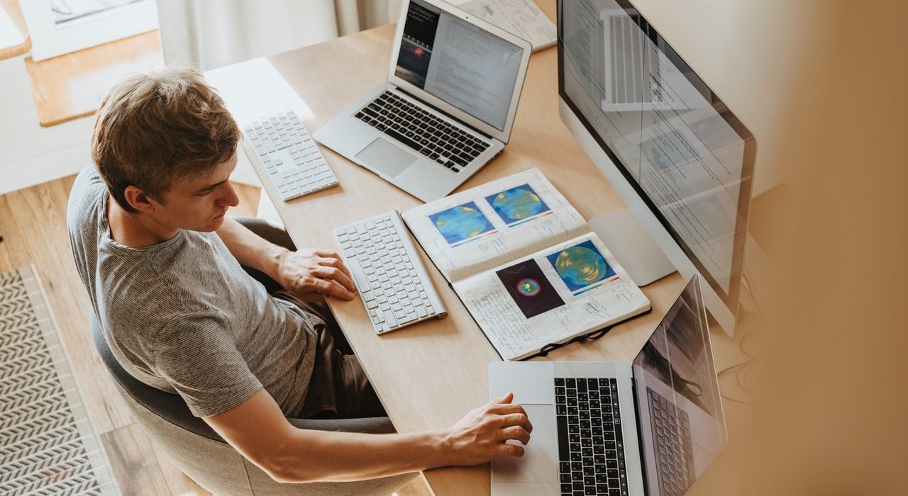 Making it look like readable English.