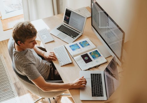 Making it look like readable English.